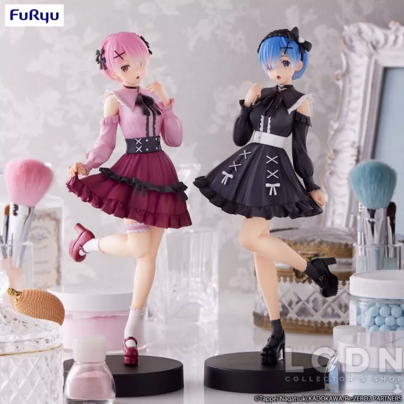 Re:Zero Starting Life in Another World Figurine Trio-Try-iT Rem Girly Outfit Pink 21cm