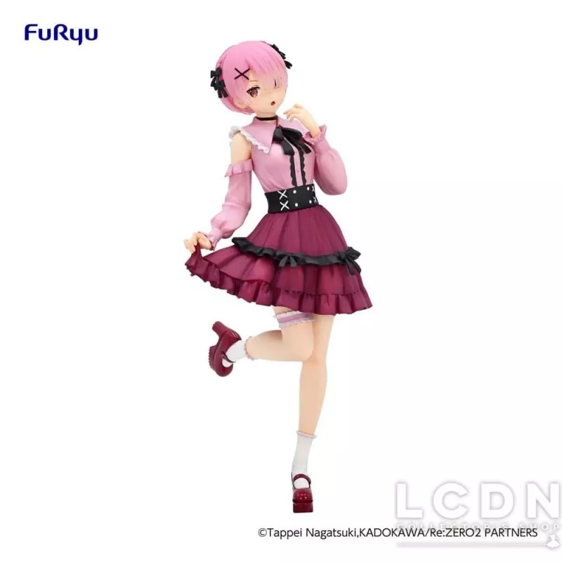 Re:Zero Starting Life in Another World Figurine Trio-Try-iT Rem Girly Outfit Pink 21cm