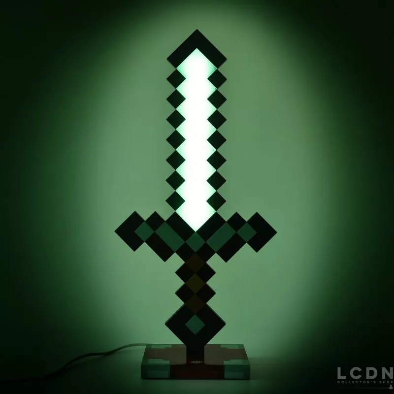 Lampe Minecraft - Epée Diamant - PRECOMMANDE