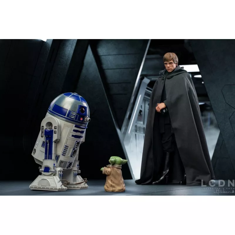 Hot Toys DX22 Star Wars The Mandalorian Collectible Action Figurine 1/6 Luke Skywalker 28cm
