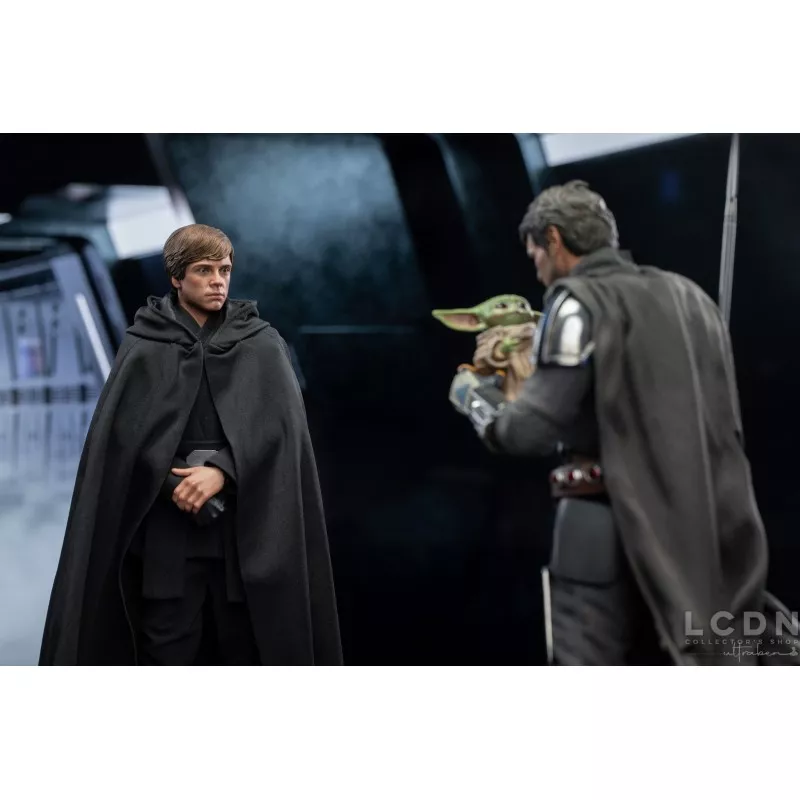 Hot Toys DX22 Star Wars The Mandalorian Collectible Action Figurine 1/6 Luke Skywalker 28cm