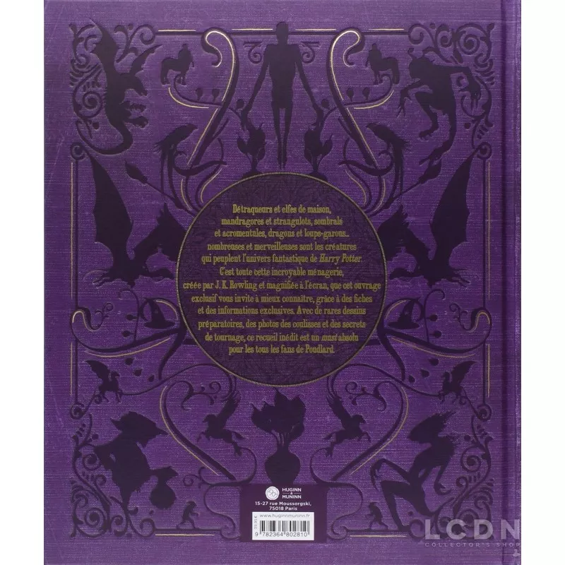 Harry Potter Artbook Le Grand Livre des Créatures *French*