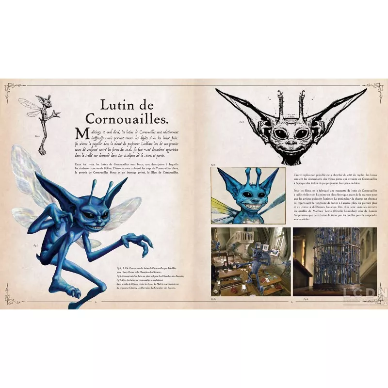 Harry Potter Artbook Le Grand Livre des Créatures *French*