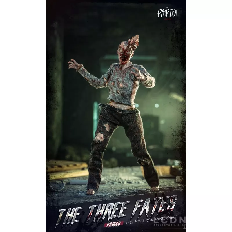 The Three Fates Zombie Infecté Set de 3 Action Figurines 1