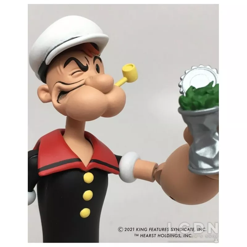 Popeye Wave 2 Action Figure 1 12 Popeye the Sailor Man 15cm