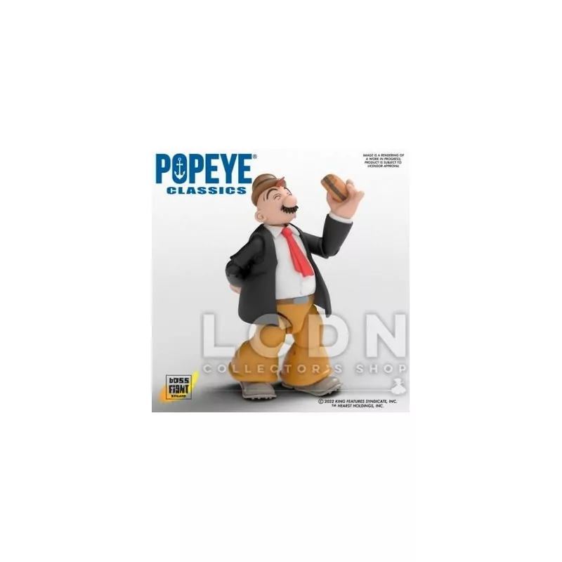 Popeye: Wave 2 Action Figure 1/12 J.Wellington Wimpy 15cm