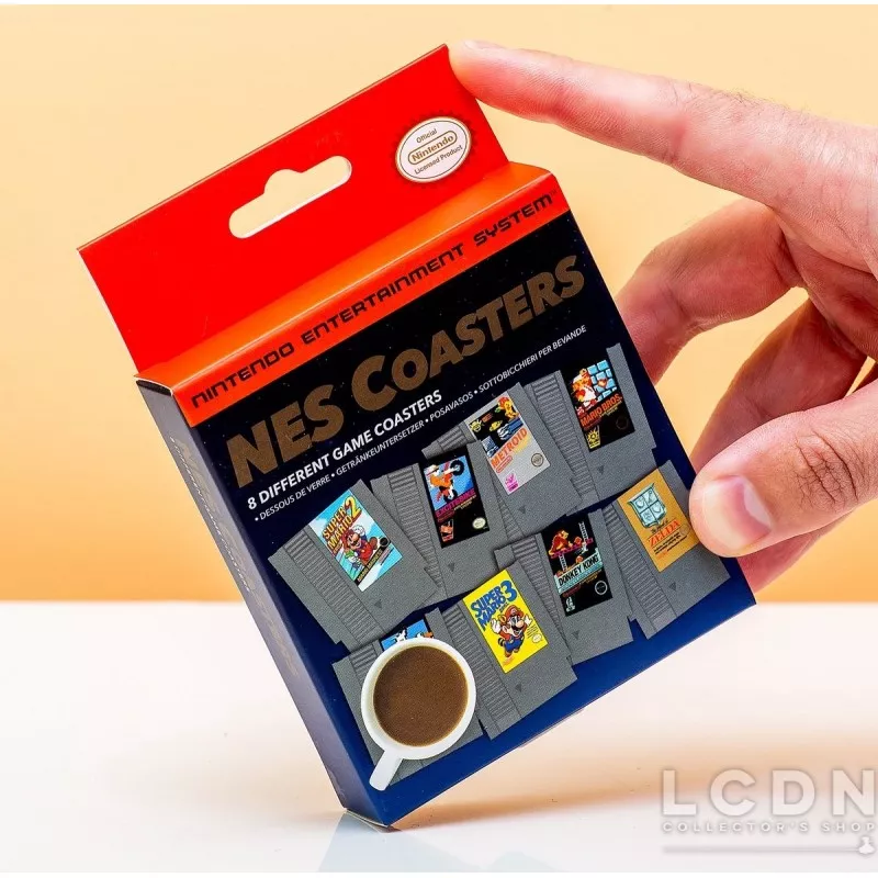 Nintendo nes coasters discount