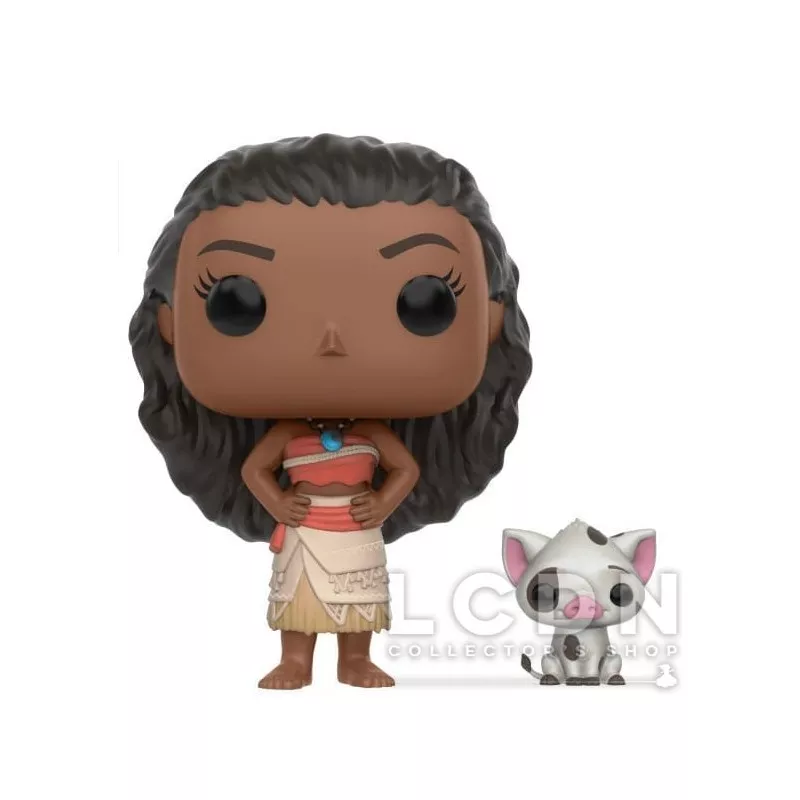 Vaiana POP! Disney Moana & Pua Vinyle Figurine 10cm N°213