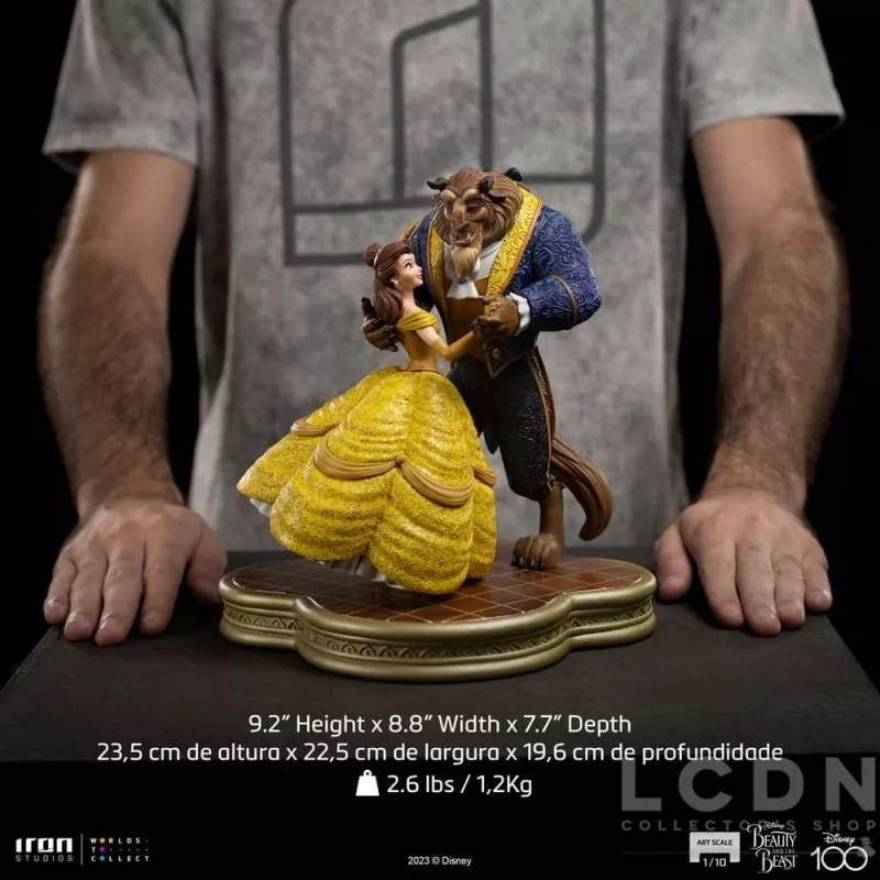Disney Statue 1/10 Art Scale Beauty and the Beast 24cm