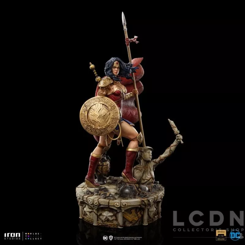 Wonder Woman Unleashed Statue 1/10 BDS Art Scale Wonder Woman 30cm
