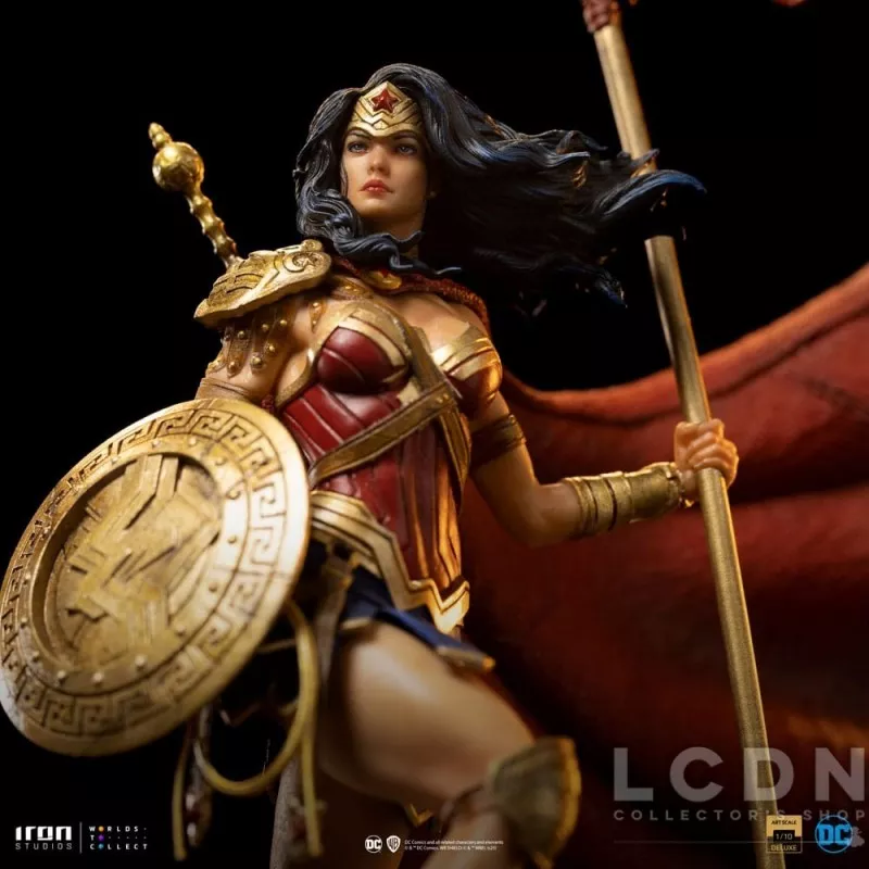 Wonder Woman Unleashed Statue 1/10 BDS Art Scale Wonder Woman 30cm