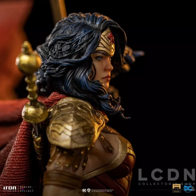 Wonder Woman Unleashed Statue 1/10 BDS Art Scale Wonder Woman 30cm