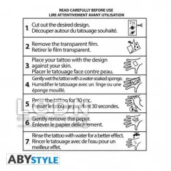 One Piece 3-Pack Tattoos