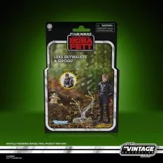 Star Wars: Le Livre de Boba Fett Vintage Collection Action Figurine Luke Skywalker & Grogu 10cm