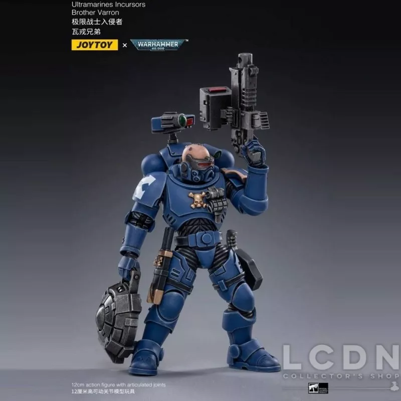 Warhammer 40k Pack of 4 Action Figures 1/18 Ultramarines Incursors 12cm