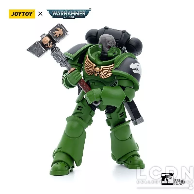 Warhammer 40k Action Figurine 1/18 Salamanders Assault Intercessors Sergeant Krajax 12cm