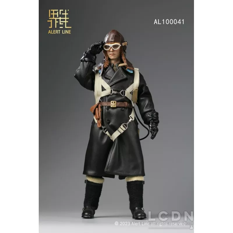 WWII Soviet Air Force Ace Pilot Collectible Action Figure 1/6 Alert Line AL100041