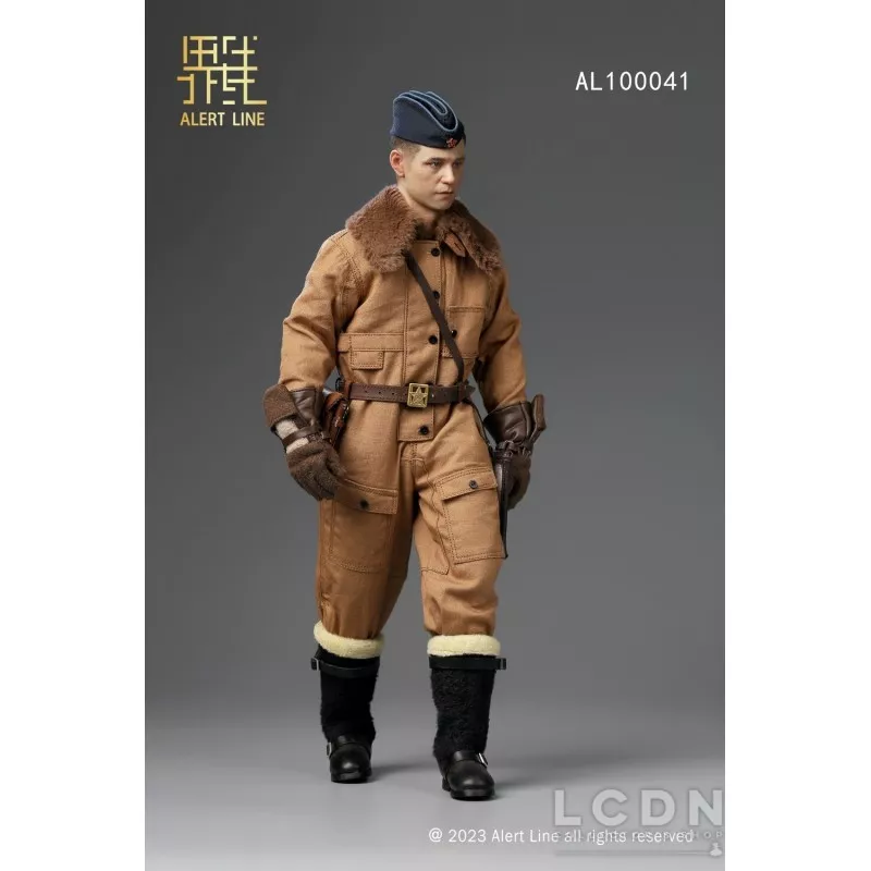 WWII Soviet Air Force Ace Pilot Collectible Action Figure 1/6 Alert Line AL100041