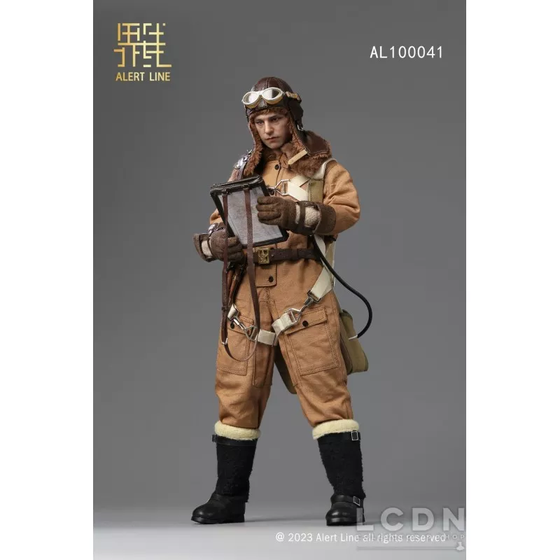 WWII Soviet Air Force Ace Pilot Collectible Action Figure 1/6 Alert Line AL100041