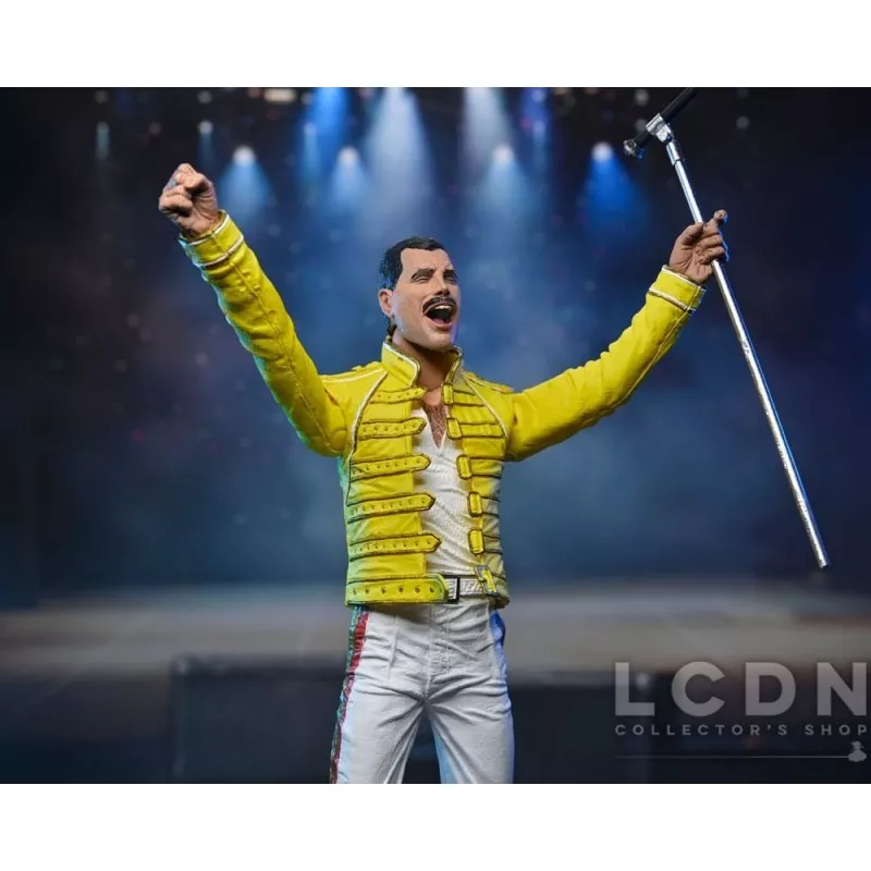 Freddie Mercury Action Figurine Freddie Mercury (Yellow Jacket) 18cm