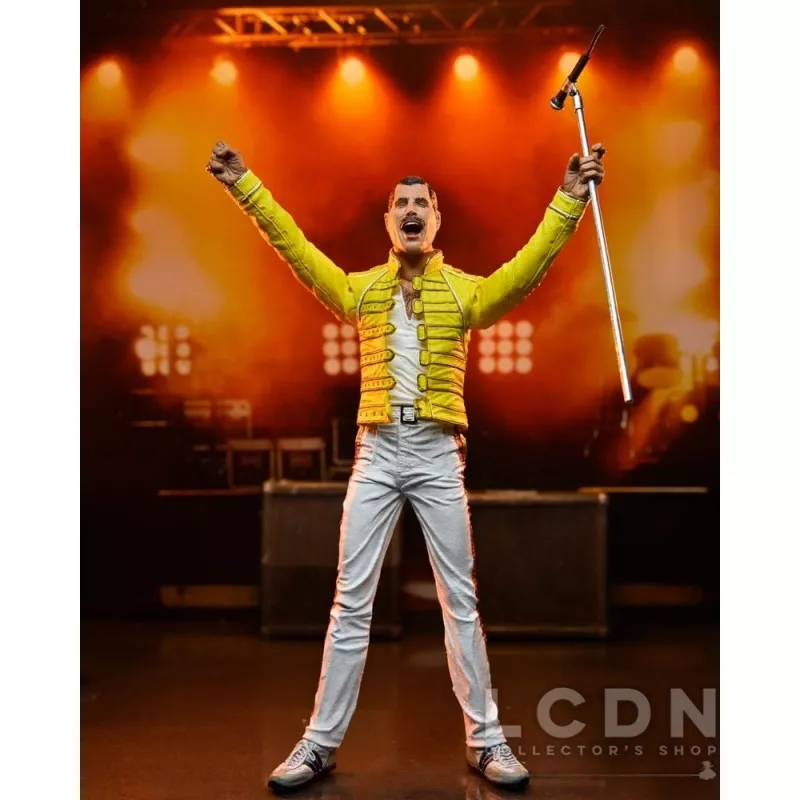 Freddie Mercury Action Figurine Freddie Mercury (Yellow Jacket) 18cm