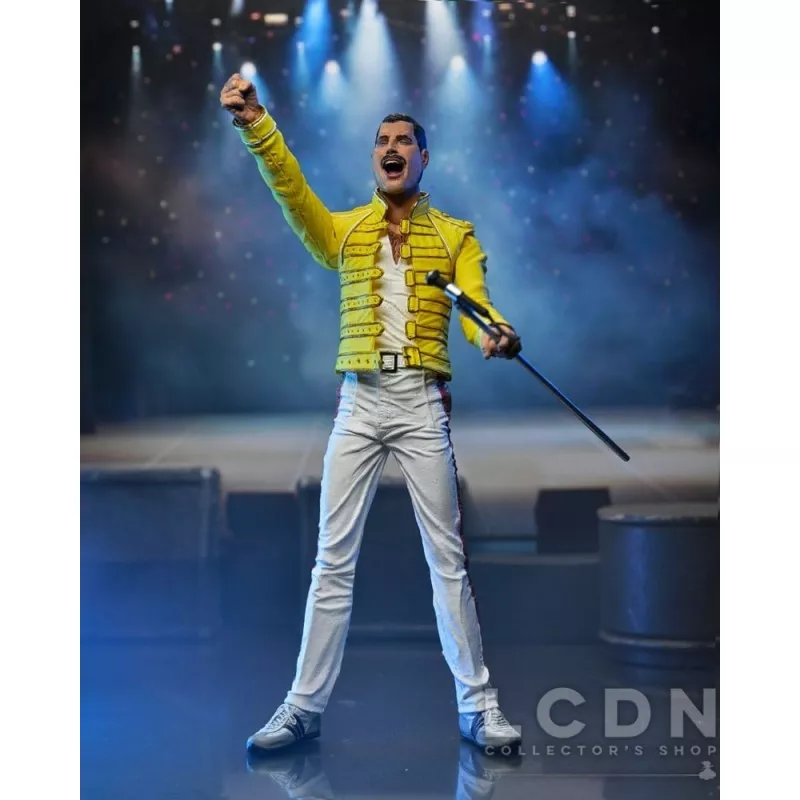 Freddie Mercury Action Figurine Freddie Mercury (Yellow Jacket) 18cm