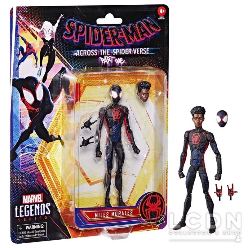 Spider-Man: Across the Spider-Verse Marvel Legends Series Action Figurine  Miles Morales 15cm