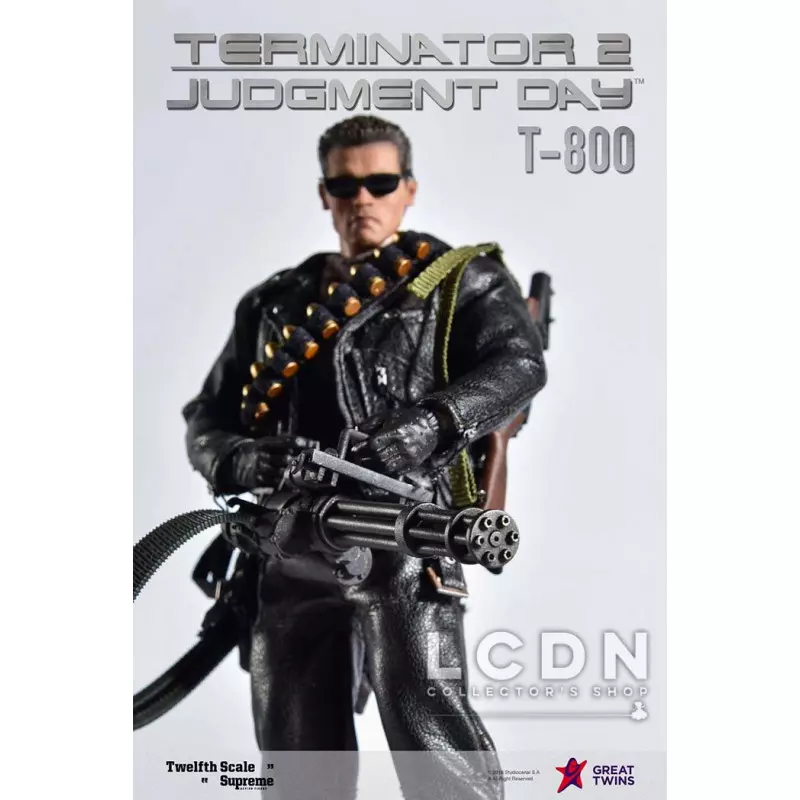 Terminator 2 T-800 1/12 Action Figure 16cm Exclusive Version