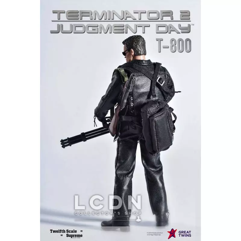 Terminator 2 T-800 1/12 Action Figure 16cm Exclusive Version