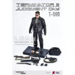 Terminator 2 T-800 1/12 Action Figure 16cm Exclusive Version