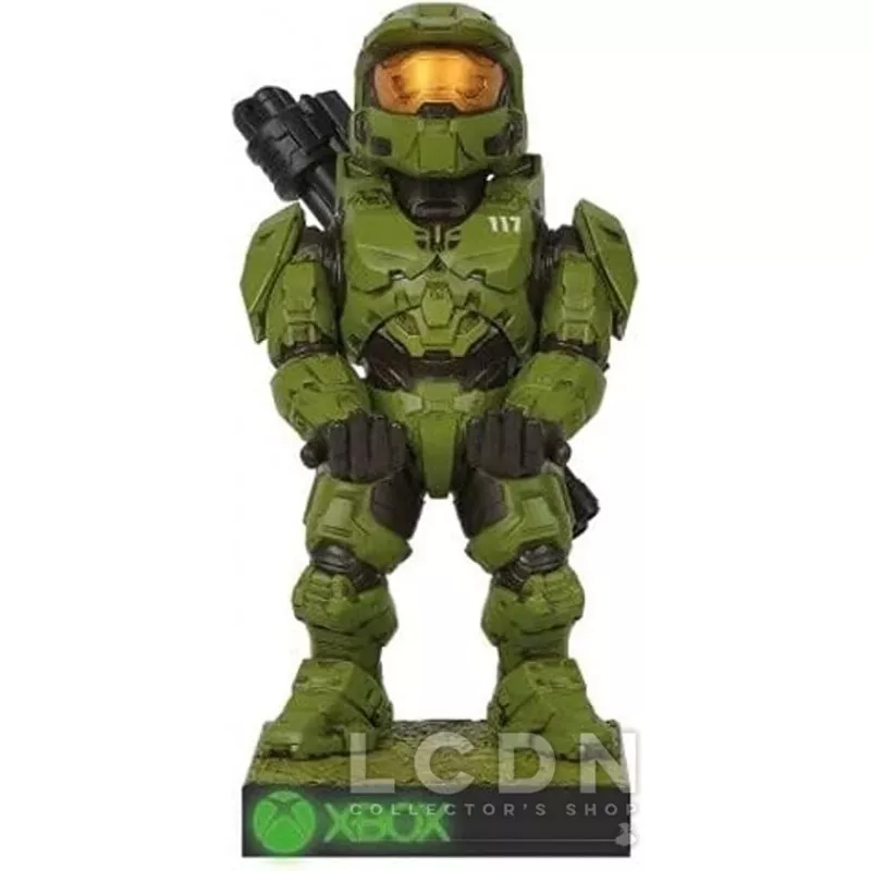 Halo Infinite Cable Guy Master Chief Exclusive Support manette &amp; smartphone Socle Lumière 20cm