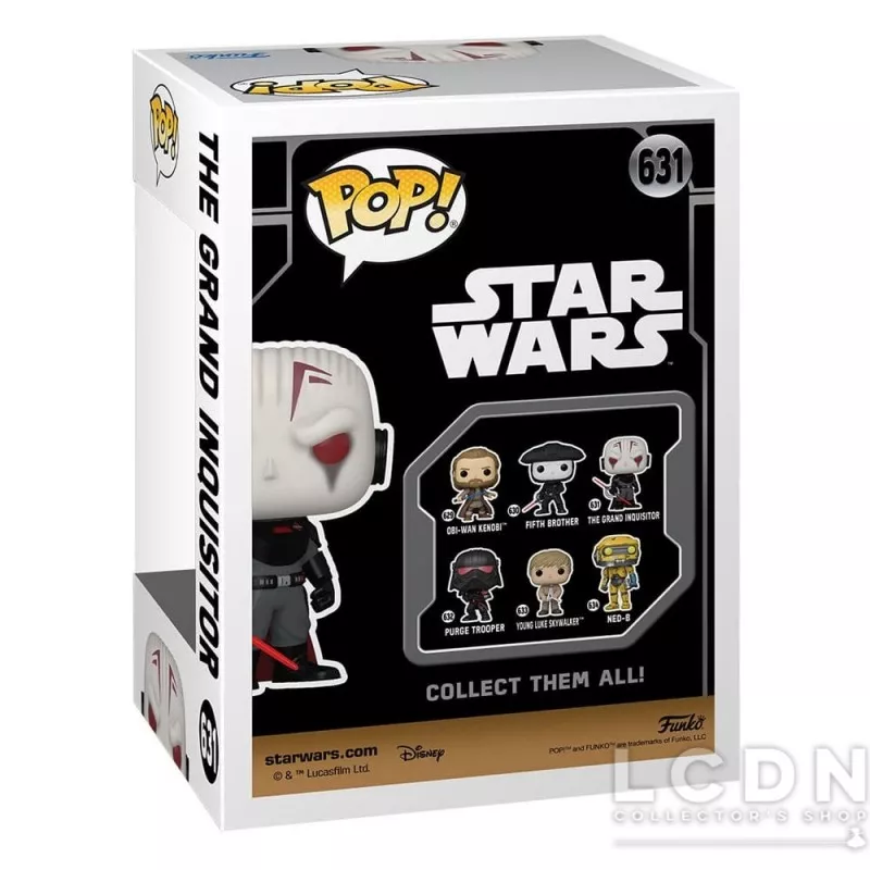 Star Wars: Obi-Wan Kenobi POP! Television Grand Inquisitor Vinyl Figure 10cm N°631