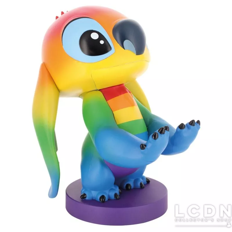 Disney Lilo &amp; Stitch Support &amp; Chargeur pour Manette et Smartphone Stitch Pride 20cm