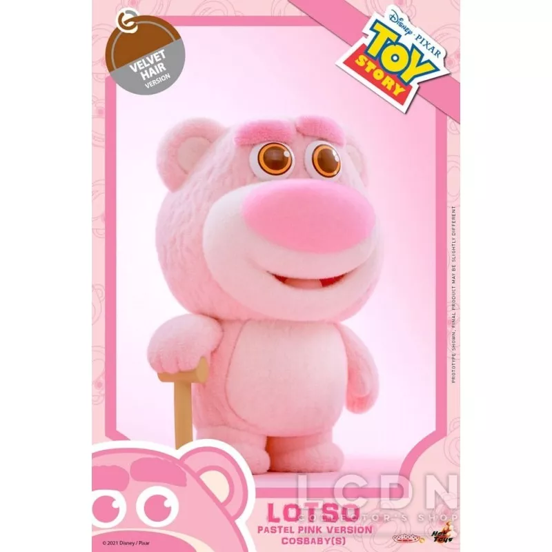 Toy Story 3 Figurine Cosbaby (S) Lotso (Pastel Pink Version) 10cm