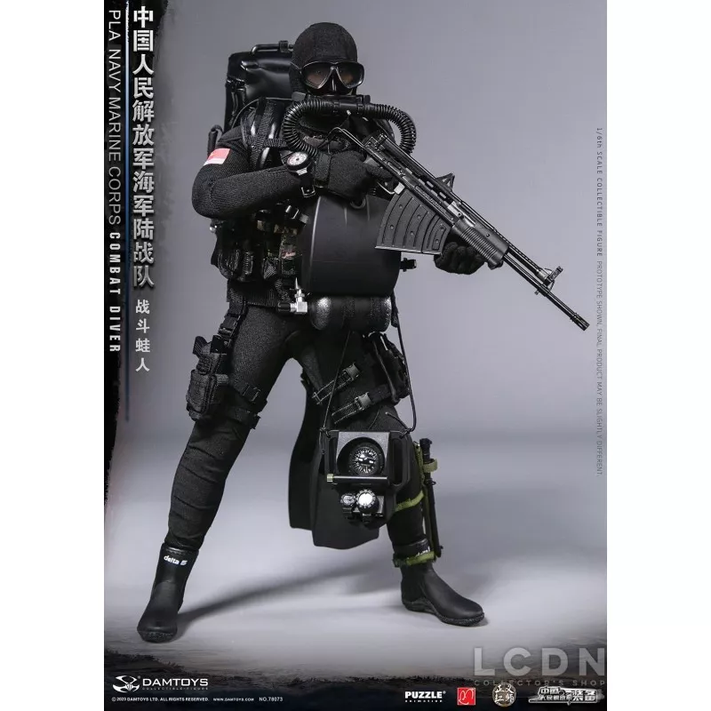 DAMTOYS 78073 中国海軍陸戦隊 1/6 Combat Diver New DAMTOYS DAM 78073 1/6 PLA Navy Marine Corps Combat Diver