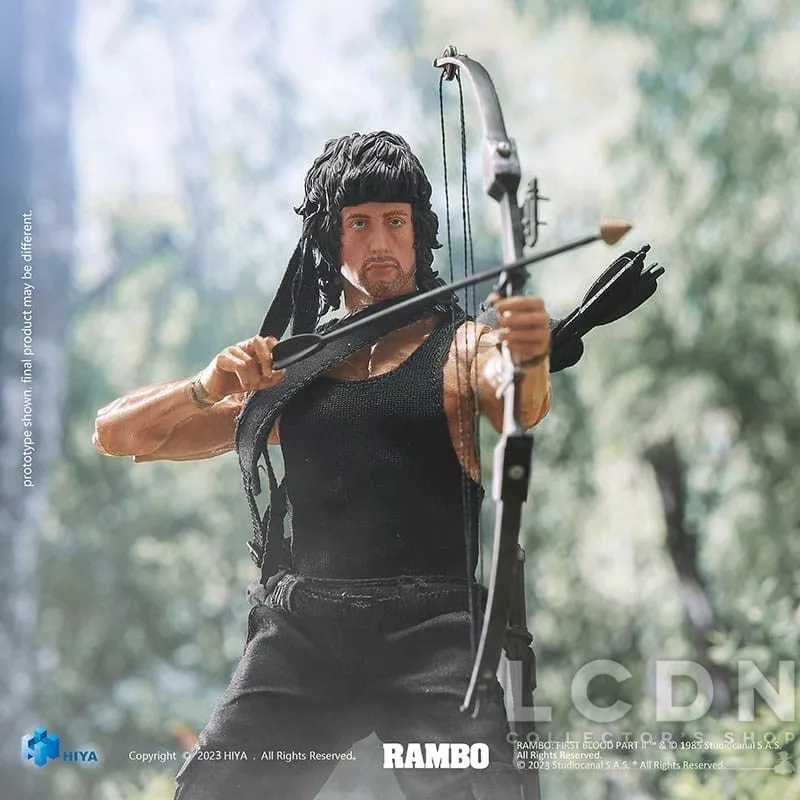 Rambo First Blood III Action Figurine 1/12 Exquisite Super Series John Rambo  16cm