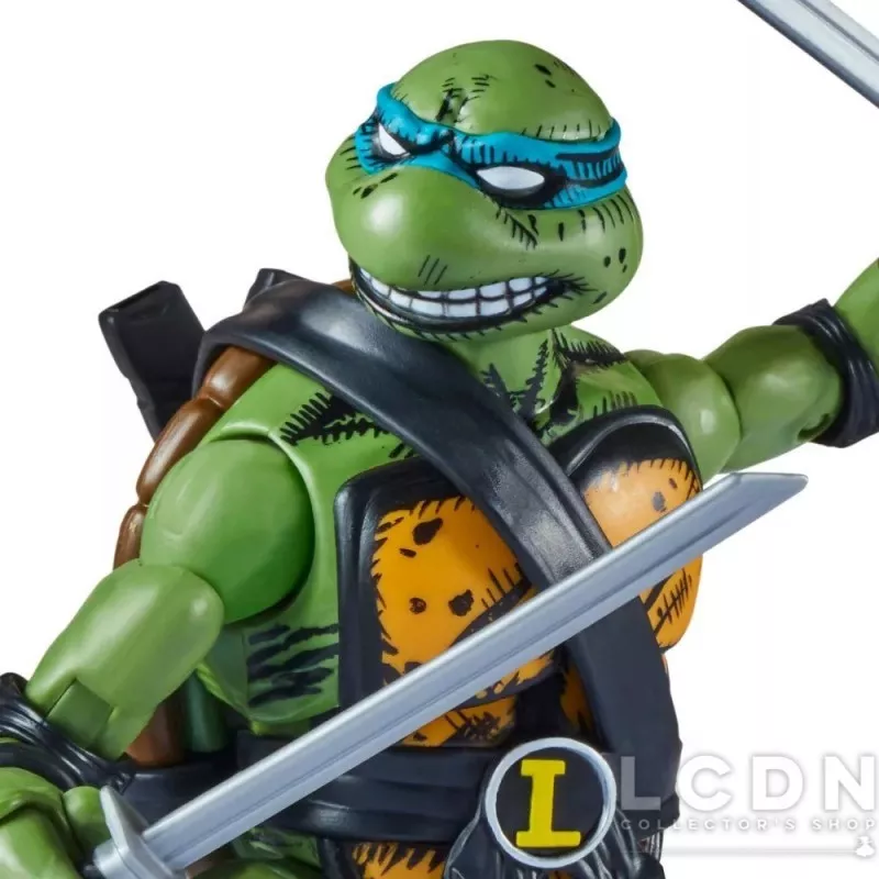 TMNT vs Street Fighter Pack de 2 Action Figurines Leo vs Ryu 15cm