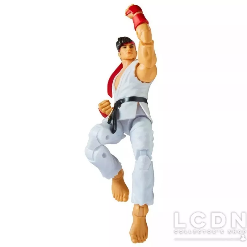 TMNT vs Street Fighter Pack de 2 Action Figurines Leo vs Ryu 15cm