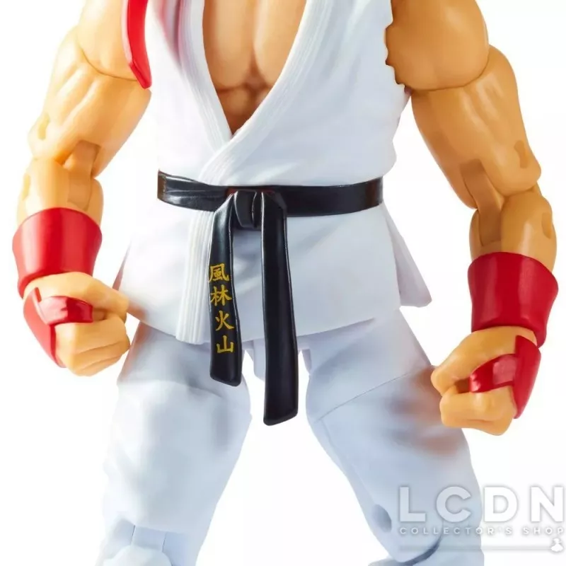 TMNT vs Street Fighter Pack de 2 Action Figurines Leo vs Ryu 15cm