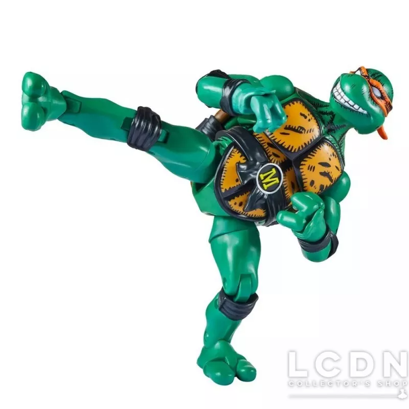 TMNT vs Street Fighter Pack of 2 Action Figures Mike vs Chun Li 15cm