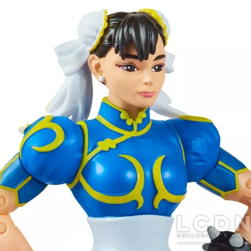 TMNT vs Street Fighter Pack of 2 Action Figures Mike vs Chun Li 15cm