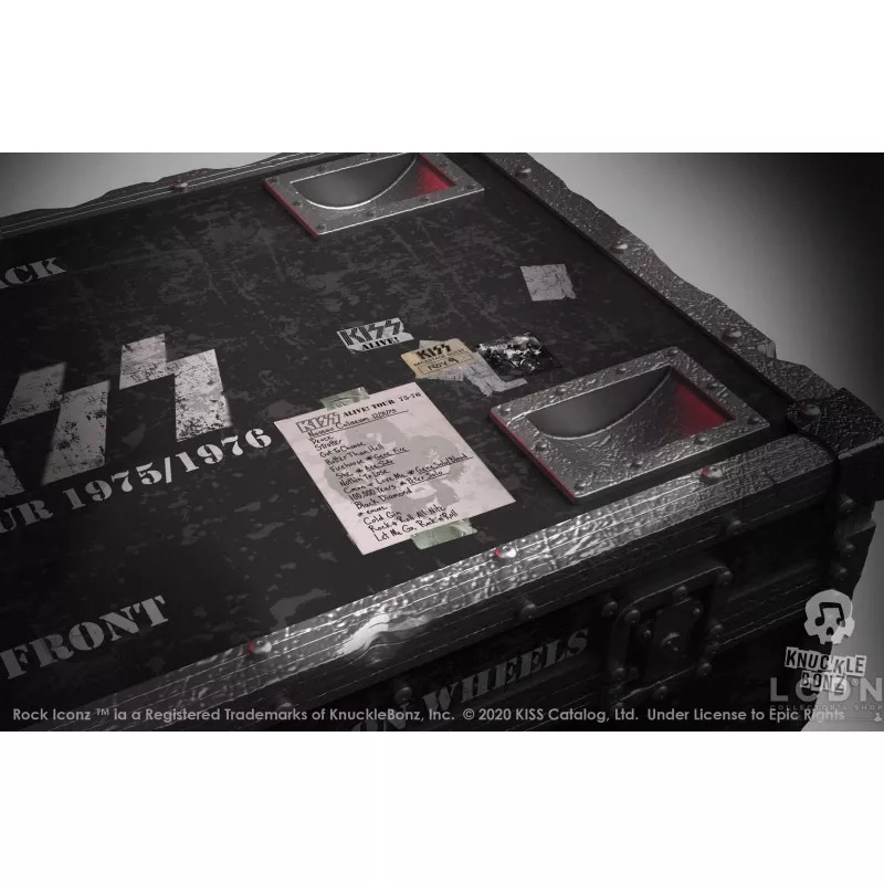 Rock Iconz on Tour: KISS - Alive Road Case with Stage Sign and Stage Backdrop Set