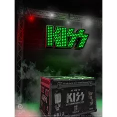 Rock Iconz on Tour: KISS - Alive Road Case with Stage Sign and Stage Backdrop Set
