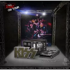 Rock Iconz on Tour: KISS - Alive Road Case with Stage Sign and Stage Backdrop Set