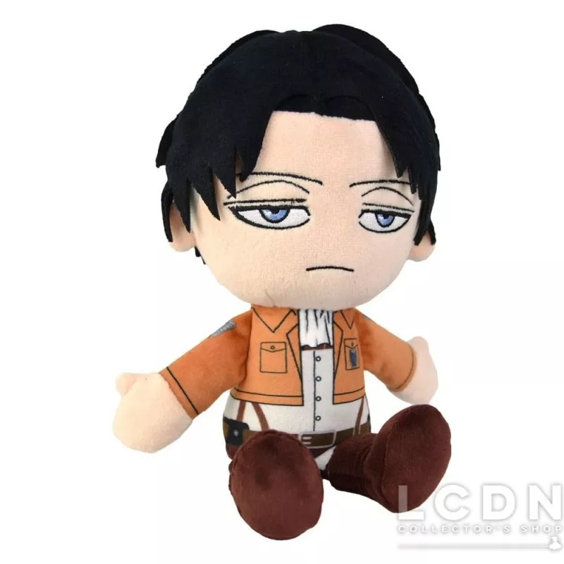 L&#039;Attaque des Titans Peluche Cuteforme Levi 29cm