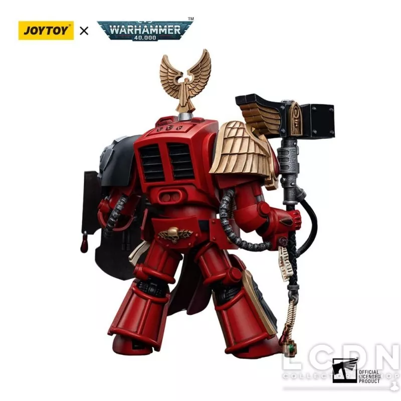 Warhammer 40k Action Figurine 1/18 Blood Angels Assault Terminators Brother Davinos 12cm