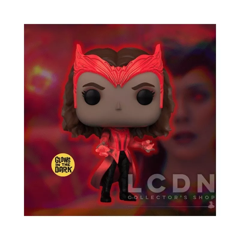 Doctor Strange 2 POP! Marvel Scarlet Witch Glow in the Dark Vinyle Figurine 10cm N°1007