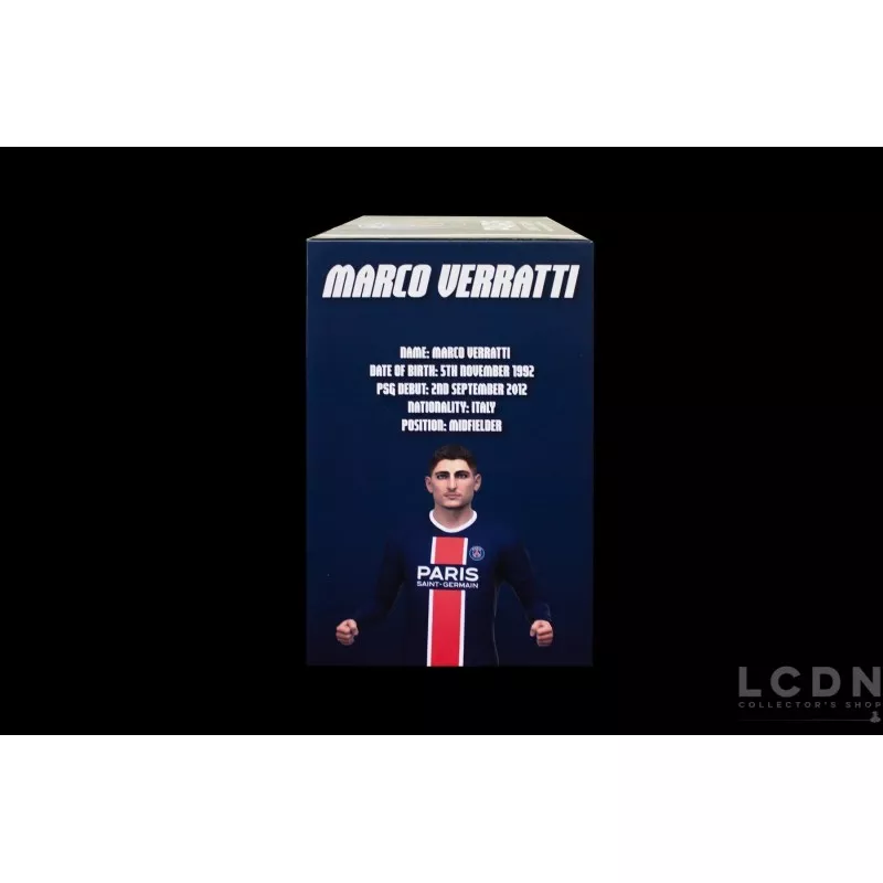 Football&#039;s Finest: Paris Saint-Germain Statue 1/3 Marco Verratti 60cm