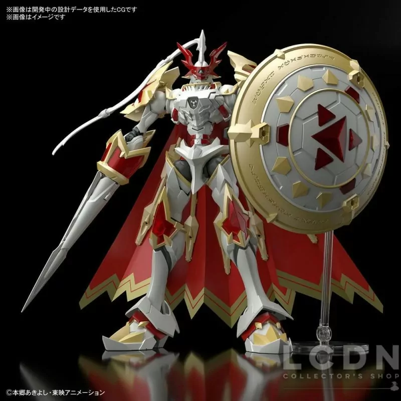Digimon Model Kit Figure-Rise Amplified Dukemon Gallantmon