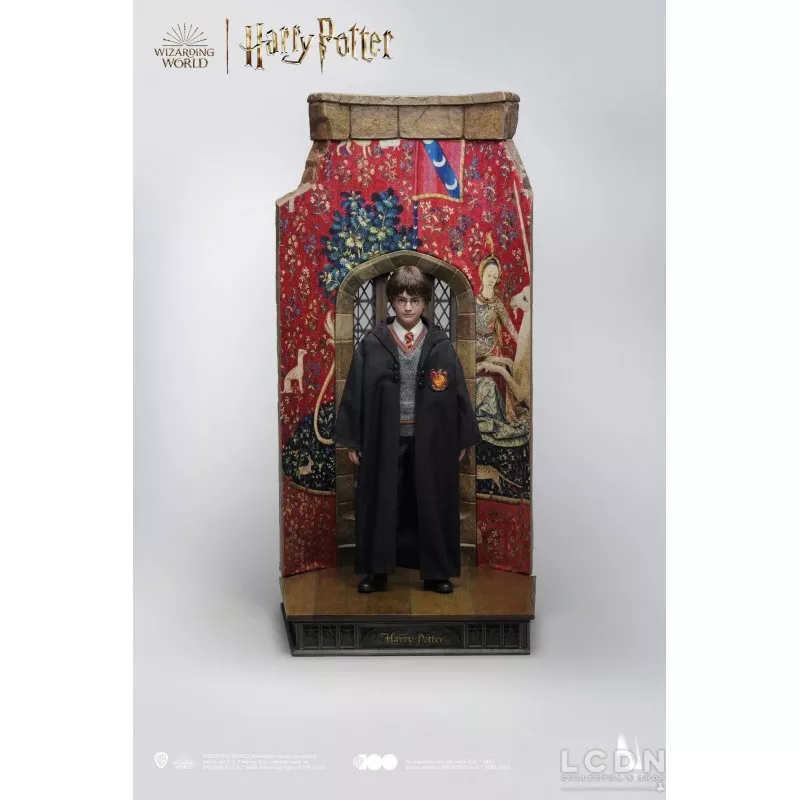 Harry Potter Peluche sorcier avec écharpe Gryffondor 30 cm